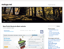 Tablet Screenshot of maluga.net